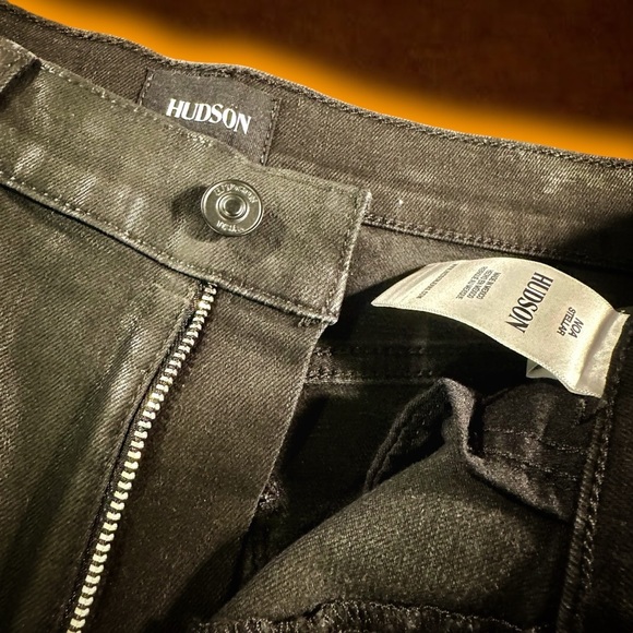 Hudson Jeans Women’s ‘Noa’ High-Rise Straight-Leg Cropped Jeans in “Stellar” 29 - Picture 8 of 16